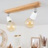 Musland Plafondlamp Bruin, Chroom, 2-lichts