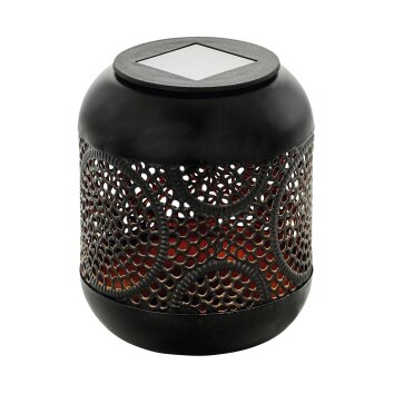 Eglo AMBIENT Solarlamp LED Koperkleurig, Zwart, 1-licht