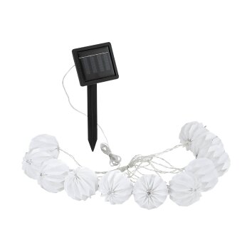 Eglo BALL Solarlamp LED Wit, 10-lichts