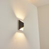 Hedno Buiten muurverlichting LED Antraciet, Wit, 2-lichts