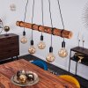 Canedo Hanglamp Bruin, Zwart, 5-lichts