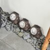 Sameo Solarlamp LED Bruin, 4-lichts
