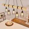 Canedo Hanglamp Bruin, 5-lichts