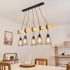 Canedo Hanglamp Bruin, 5-lichts