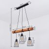 Canedo Hanglamp Bruin, 3-lichts