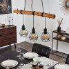 Seegaard Hanglamp Bruin, 3-lichts