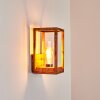Leset Buiten muurverlichting Bruin, houtlook, 1-licht