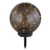 Globo  Solarlamp LED Zwart, 30-lichts