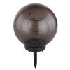 Globo  Solarlamp LED Zwart, 30-lichts