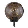 Globo  Solarlamp LED Zwart, 40-lichts