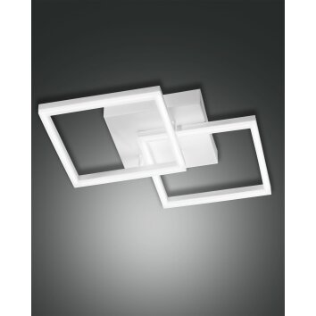 Fabas Luce Bard Muurlamp LED Wit, 1-licht