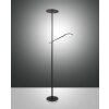 Fabas Luce Regina Staande lamp LED Zwart, 2-lichts