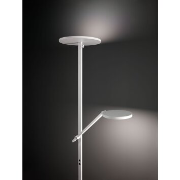 Fabas Luce Regina Staande lamp LED Wit, 2-lichts