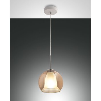 Fabas Luce Bretagna Hanglamp Wit, 1-licht
