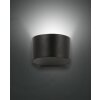 Fabas Luce Lao Muurlamp LED Zwart, 1-licht