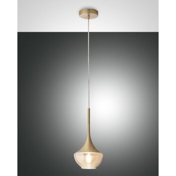 Fabas Luce Apollo Hanglamp Messing, 1-licht