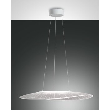 Fabas Luce Vela Hanglamp LED Wit, 1-licht