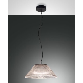 Fabas Luce Salento Hanglamp Zwart, 1-licht