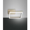 Fabas Luce Bard Muurlamp LED Goud, 1-licht