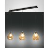 Fabas Luce Gisella Hanglamp Zwart, 3-lichts