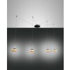 Fabas Luce Arabella Hanglamp LED Zwart, 4-lichts