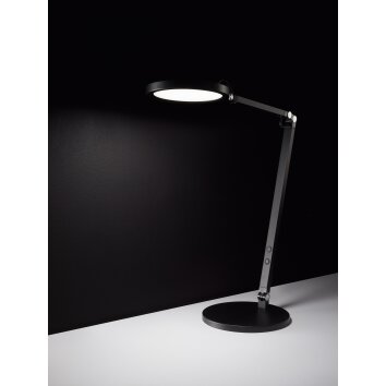 Fabas Luce Regina Tafellamp LED Zwart, 1-licht