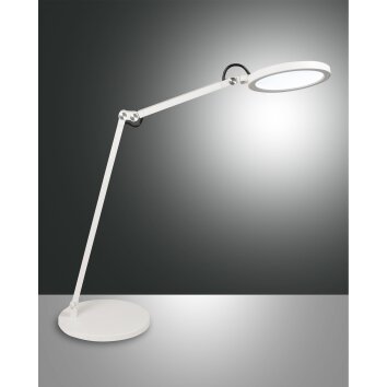Fabas Luce Regina Tafellamp LED Wit, 1-licht
