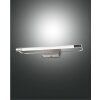 Fabas Luce Rapallo Muurlamp LED Chroom, 1-licht