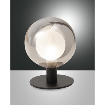 Fabas Luce Teramo Tafellamp LED Zwart, 1-licht