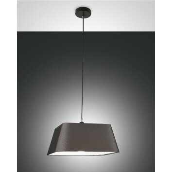Fabas Luce Allegra Hanglamp Zwart, 1-licht