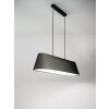 Fabas Luce Allegra Hanglamp Zwart, 2-lichts