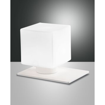 Fabas Luce Zara Tafellamp LED Wit, 1-licht