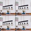 Gondo Hanglamp Zwart, 5-lichts