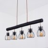 Gondo Hanglamp Zwart, 5-lichts