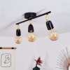 Musland Plafondlamp Goud, Zwart, 3-lichts