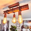 Barbengo Hanglamp Roest, Zwart, 3-lichts