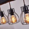 Gondo Hanglamp Zwart, 4-lichts