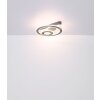 Globo MARGY Plafondlamp LED Goud, Grijs, 1-licht, Afstandsbediening