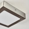 Finsrud Plafondlamp LED Nikkel mat, 1-licht