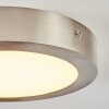 Finsrud Plafondlamp LED Nikkel mat, 1-licht