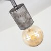 Tyldom Plafondlamp Grijs, Zilver, 2-lichts