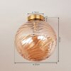 Tomboul Plafondlamp Goud, 1-licht