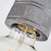 Tyldom Plafondlamp Grijs, Zilver, 4-lichts