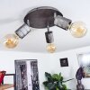 Tyldom Plafondlamp Oud zilver, 3-lichts