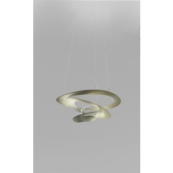 Artemide Pirce Micro Hanglamp LED Goud, 1-licht