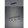 Reality Ladder Hanglamp Zwart, 4-lichts