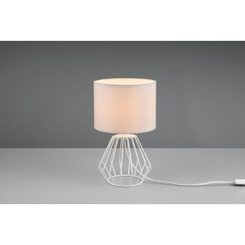 Reality Chuck Tafellamp Wit, 1-licht