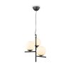 Trio Pure Hanglamp Zwart, 3-lichts