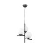 Trio Pure Hanglamp Zwart, 3-lichts