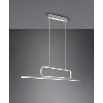 Trio Aick Hanglamp LED Aluminium, 1-licht